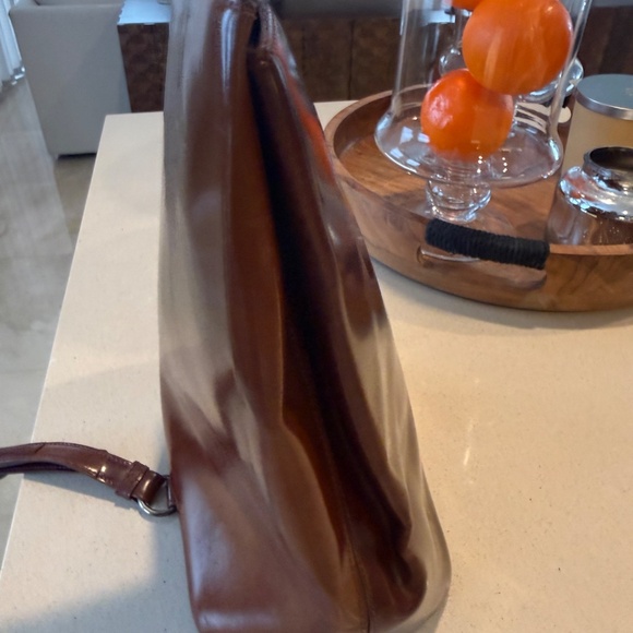 Cartier Vintage Leather Bag Must de Cartier Brown Shoulder Bag Authentic w/ Card main image 7